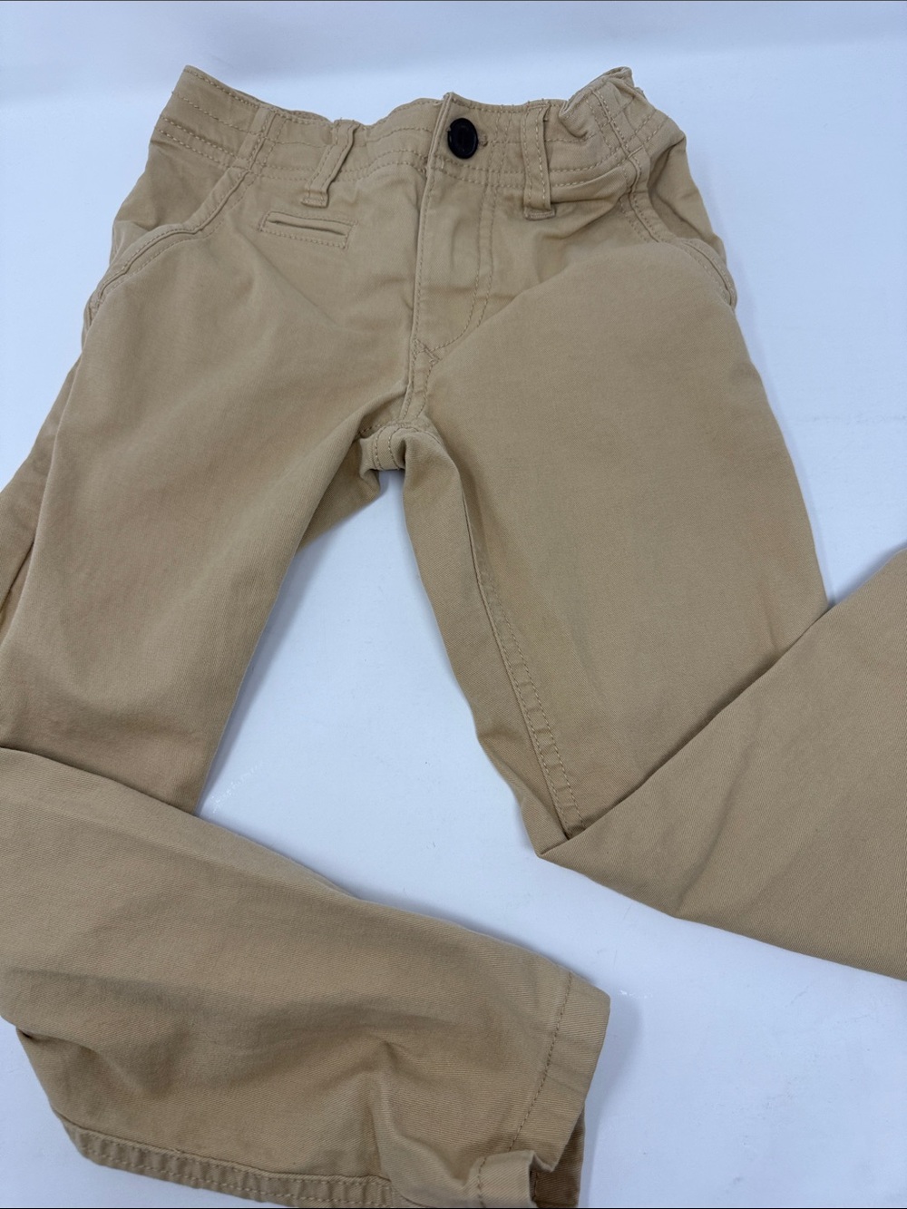 Tommy Hilfiger Kids Tan Stretch Pull-On Pants Approx size is Boys 5-6.